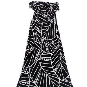 WHBM White House Black Market Strapless Maxi Dress Stretch Size M Sundress NWOT